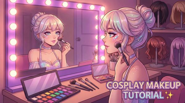 一起草17c cosplay化妆视频教程